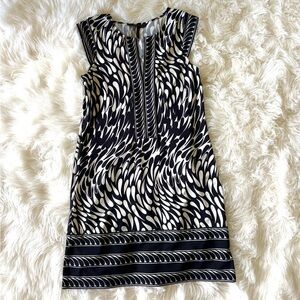 BCBG Maxazria Black & White Dress